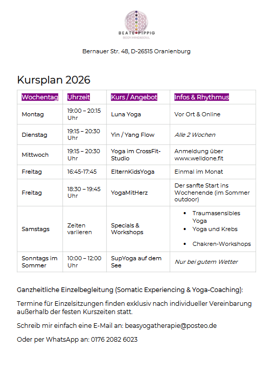 Kursplan zum Download